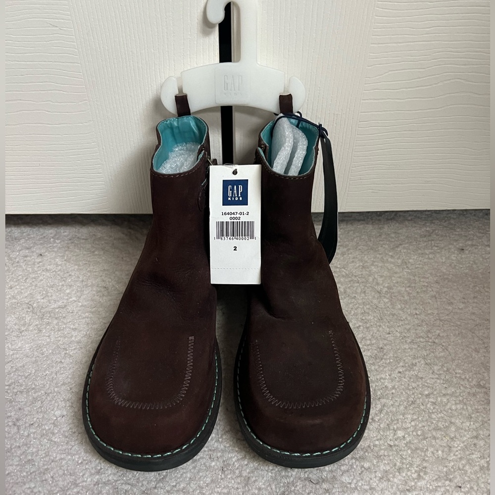 GAP Kids Brown Suede Boots